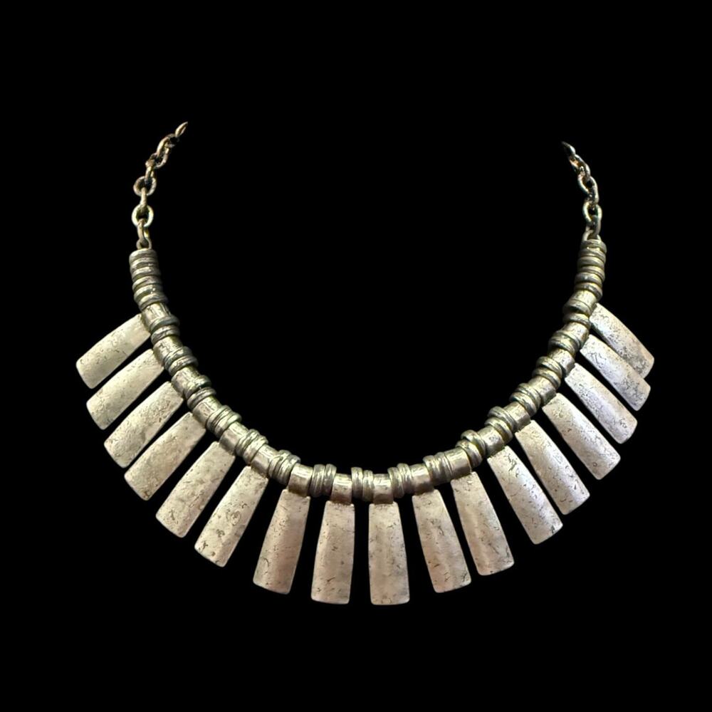 Vintage Banjara Bar Pendant Necklace
